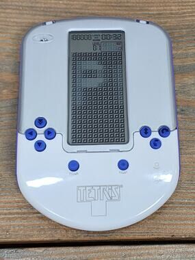 Tetris Handheld Game Big Screen Radica 2008 Tested Works